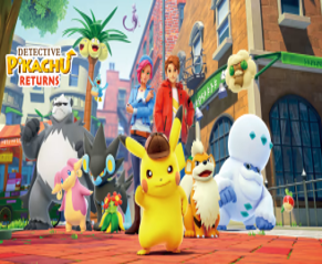 DETECTIVE PIKACHU RETURNS